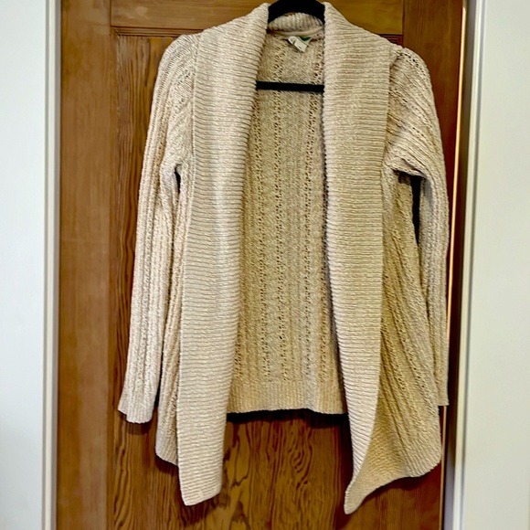 Anthropologie Cable Cardigan Sweater (size small) - Picture 1 of 1